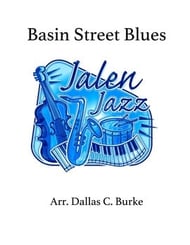 Basin Street Blues Jazz Ensemble sheet music cover Thumbnail